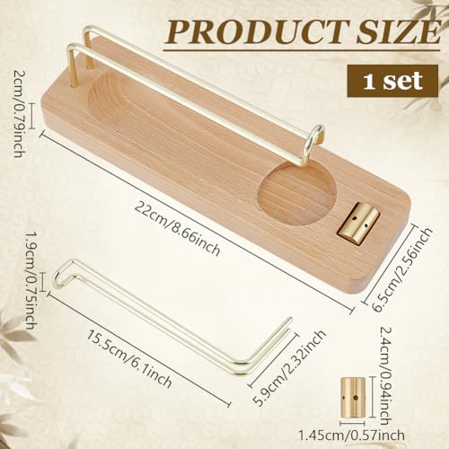 BENECREAT Porte-Encens Bois 4 en 1 220mm Palo Santo