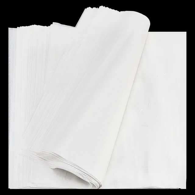 BENECREAT Papier sachet thé 42x42cm blanc 110 feuilles