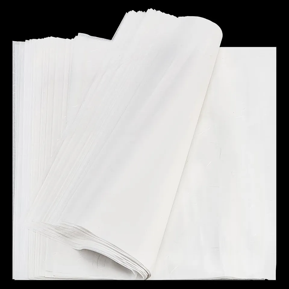 BENECREAT Papier sachet thé 42x42cm blanc 110 feuilles