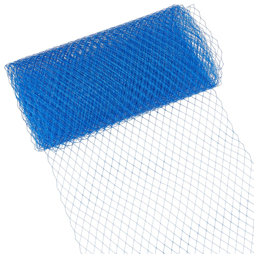 BENECREAT Tissu Maillé Voile Nylon 3mx25cm Perle Rose