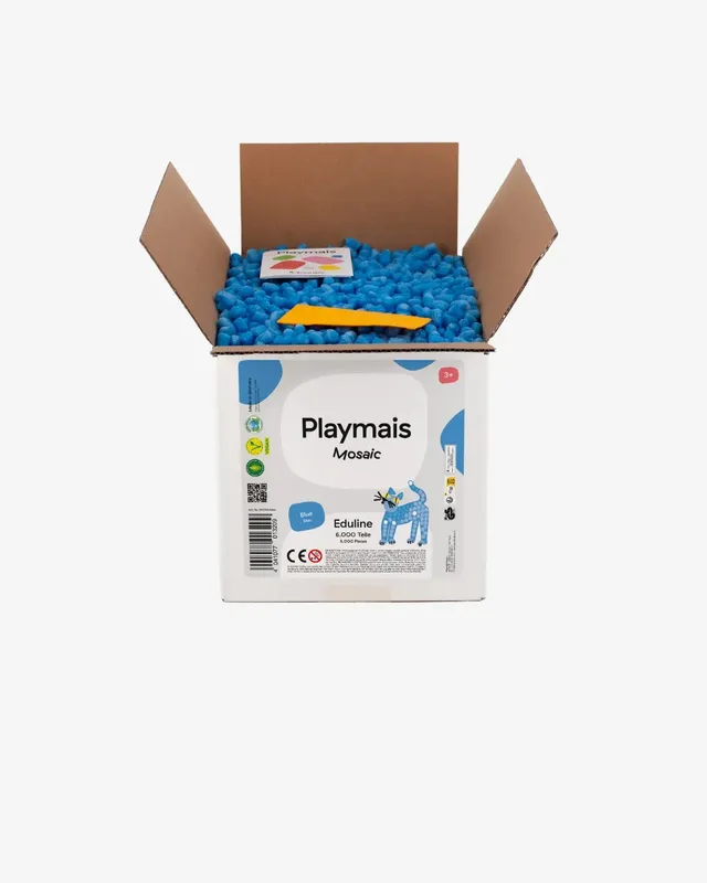 PLAYMAÏS Eduline Mosaic 6000 recharge bleu mosaïque