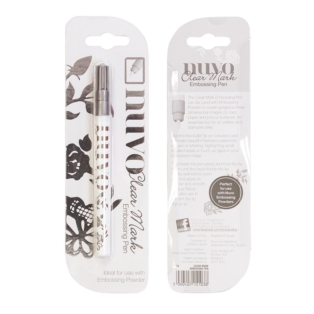 Nuvo Clear Mark 103N stylo embossage pointe fine
