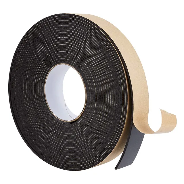 BENECREAT ruban mousse adhésif 40mmx3mm 10m noir isolant
