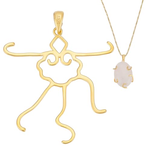 BENECREAT pendentifs griffes goutte dorés 32x30 mm x5