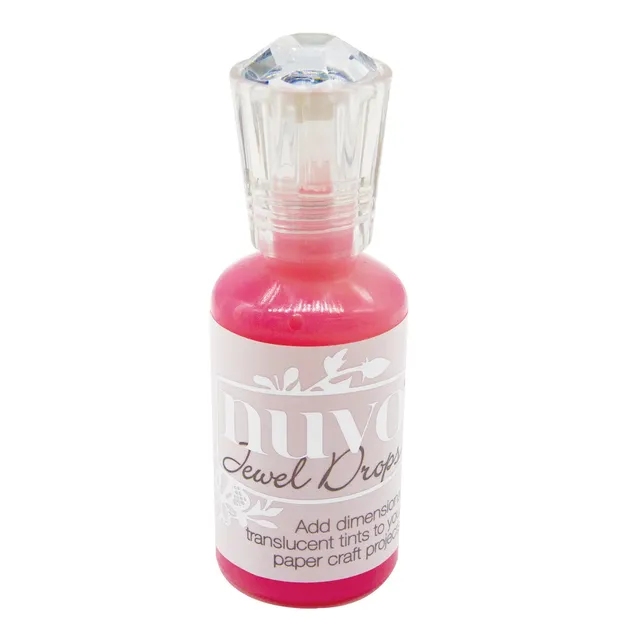 Nuvo Jewel Drops Flacon 3D Translucide Scrapbooking Mix Media