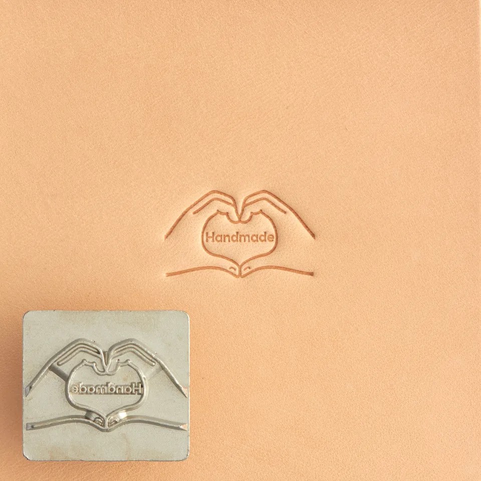 Tandy Leather Craftool Cœur Mains matoir cuir 25 mm