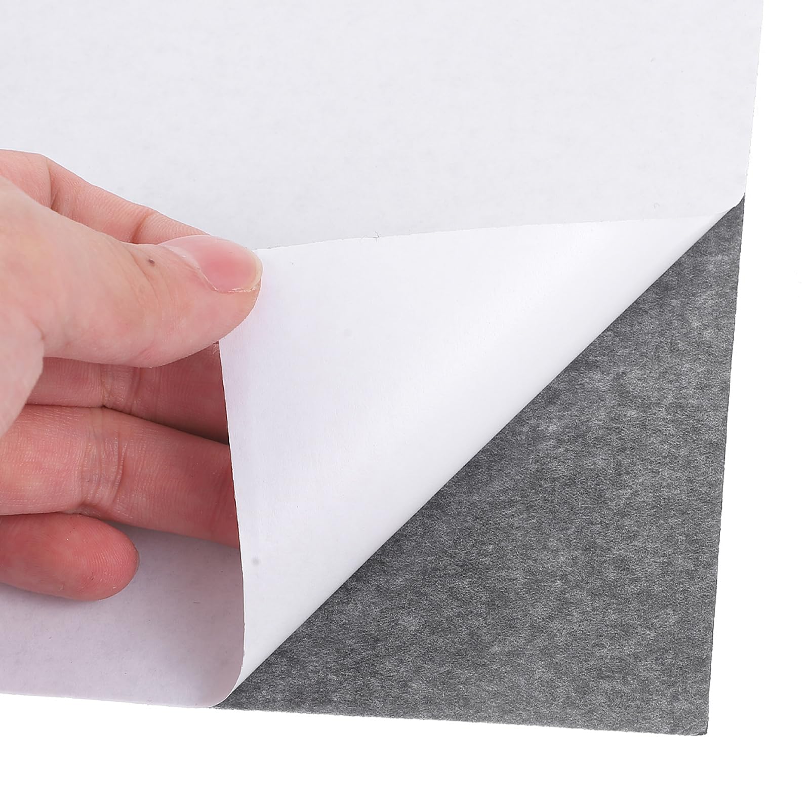 ROSENICE Feutrine Autocollante Noire 30x21cm 10 Feuilles