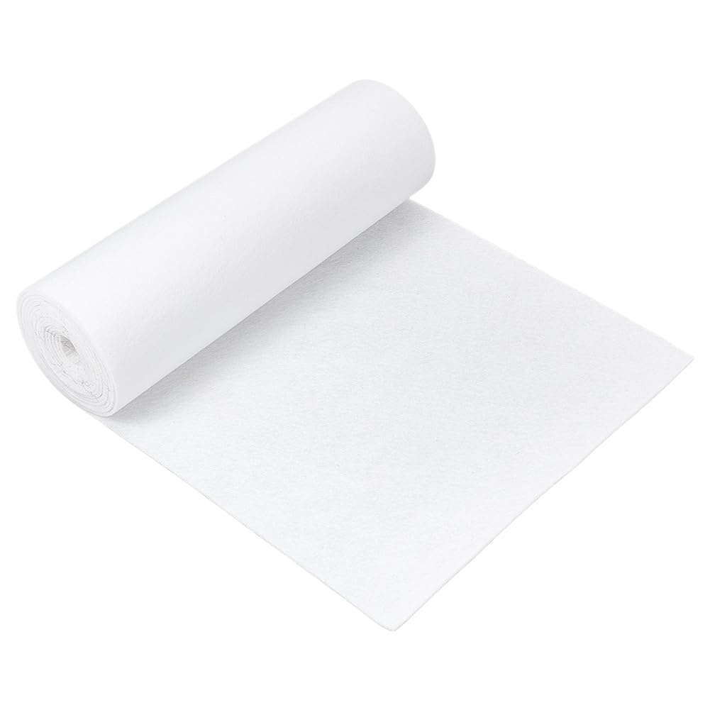BENECREAT feutre non tissé noir rouleau 3 m x 30 cm
