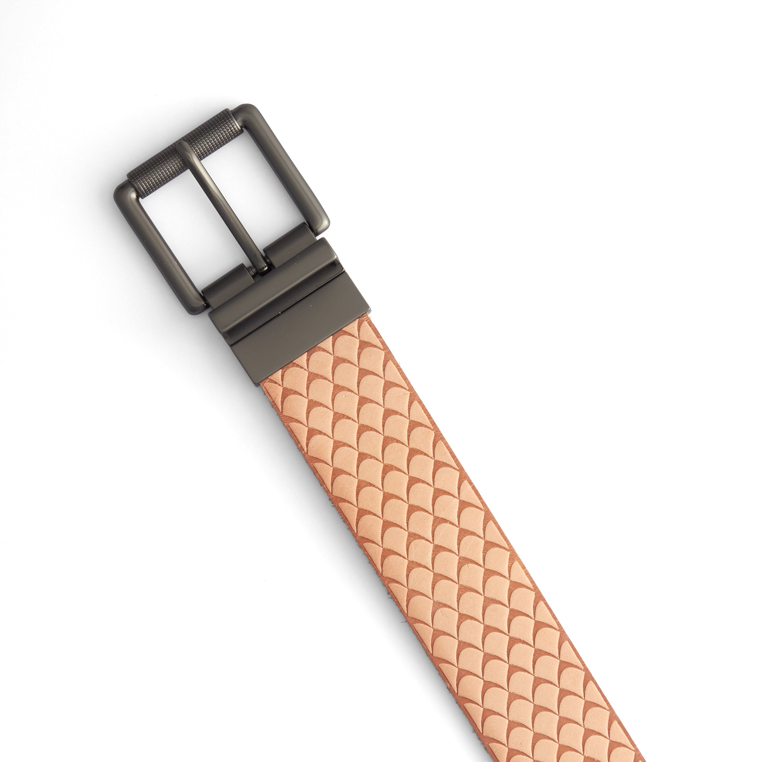 Tandy Leather Boucle réversible boucle 38 mm noir mat