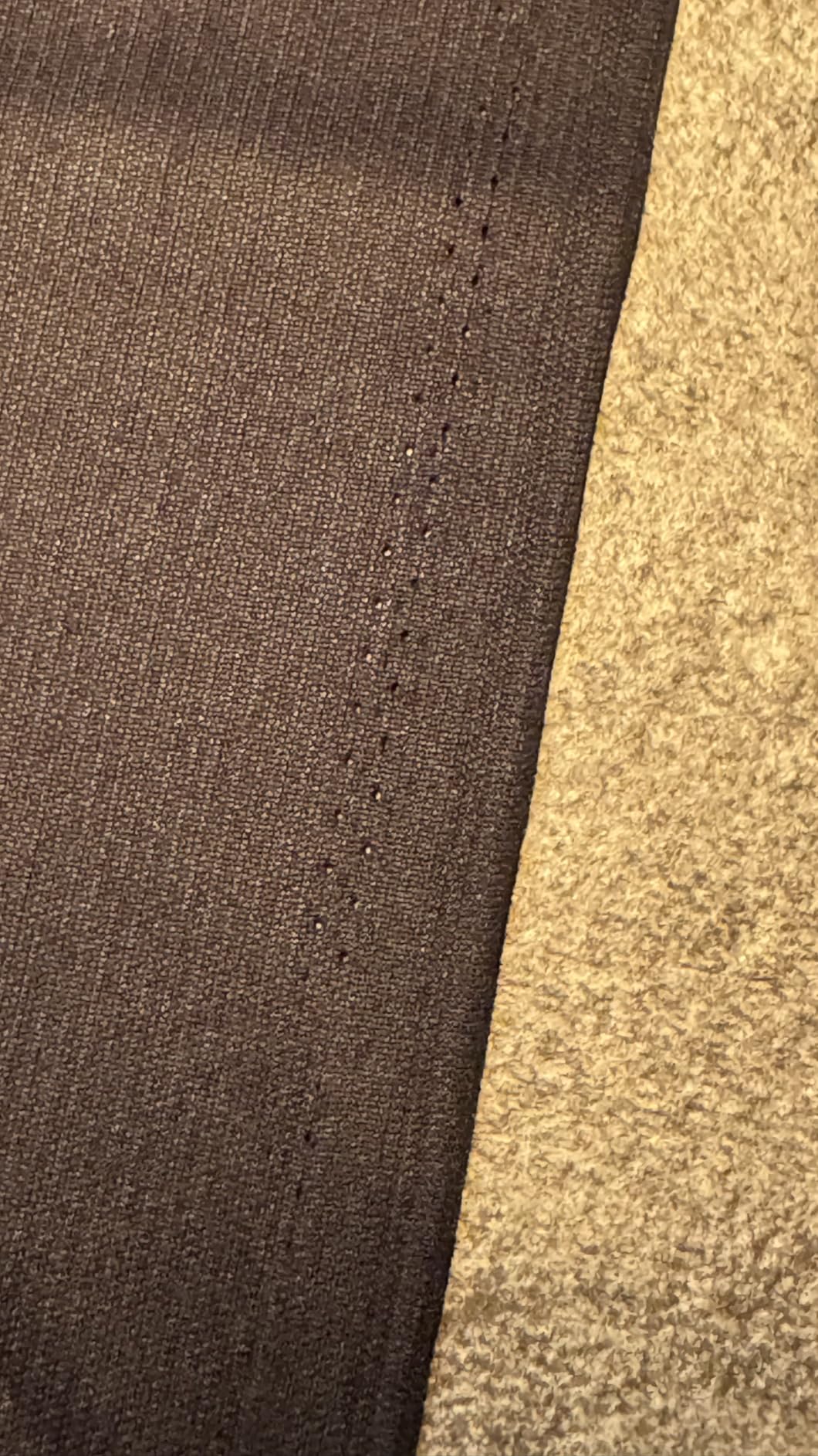 BENECREAT Tissu Velours Côtelé Noir 1x1.5m 11 Raies