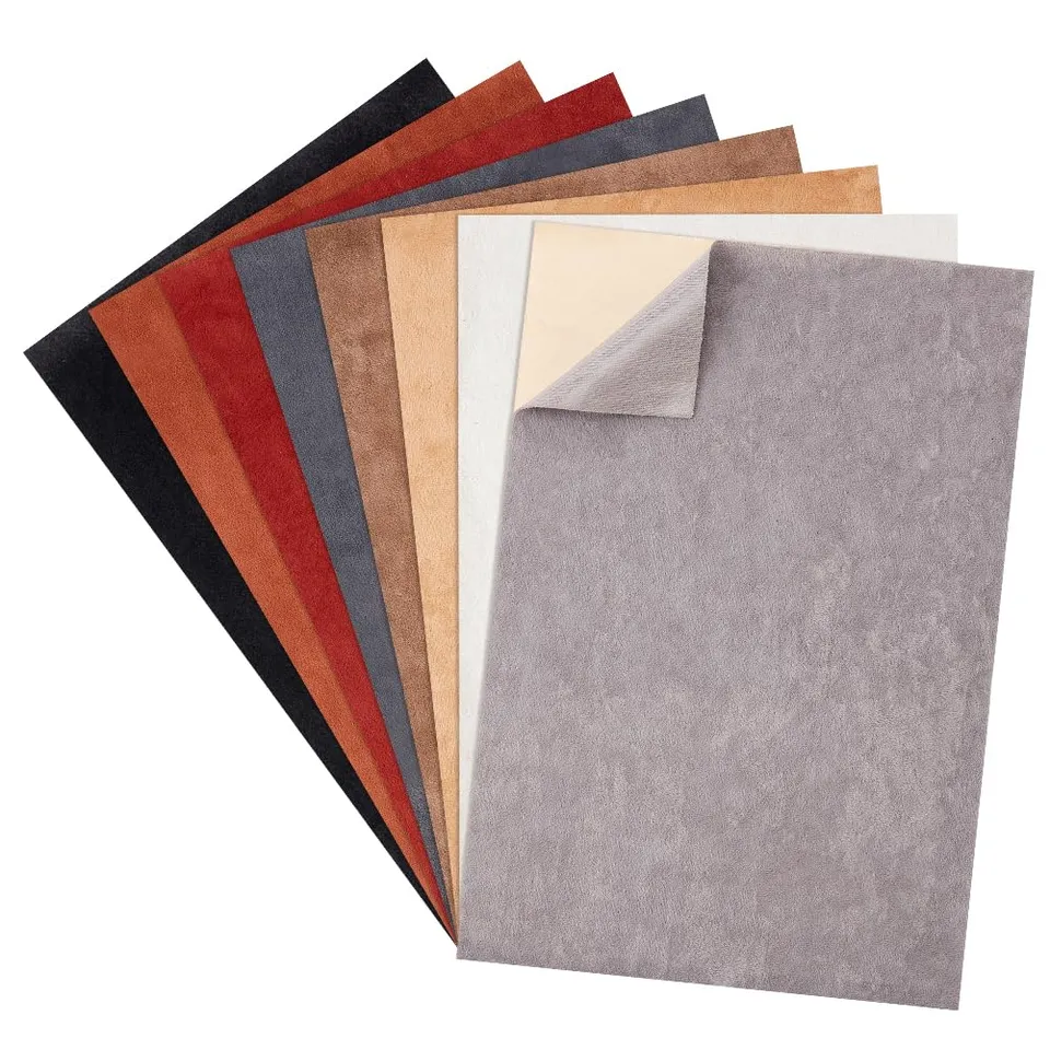 BENECREAT patch velours adhésif 20x30cm 8 pcs réparation