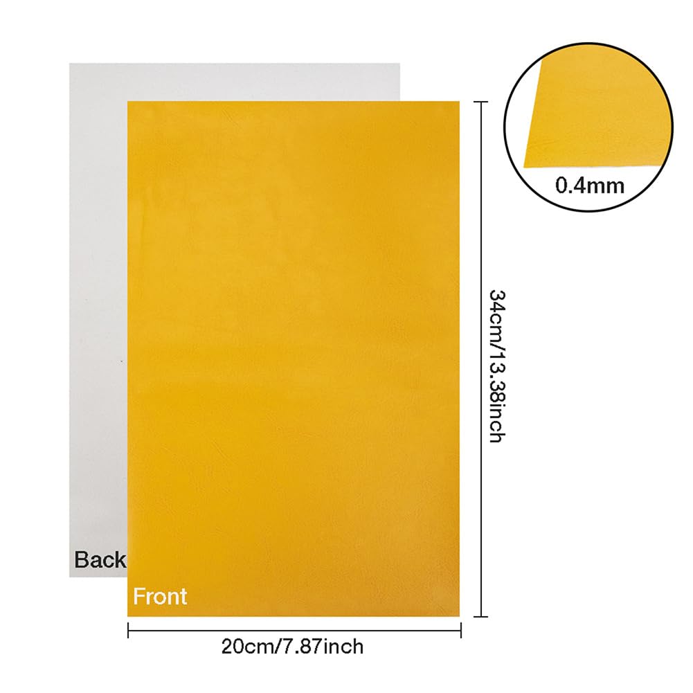 BENECREAT similicuir PU 20x34cm 11 feuilles couleurs