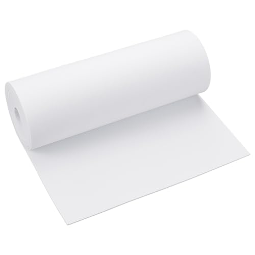 BENECREAT Rouleau Mousse EVA Blanche 3m 30cm 3mm Lisse