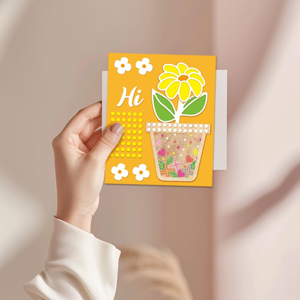 BENECREAT Dies Découpe Plantes en Pot Feuilles Fleurs Scrapbooking