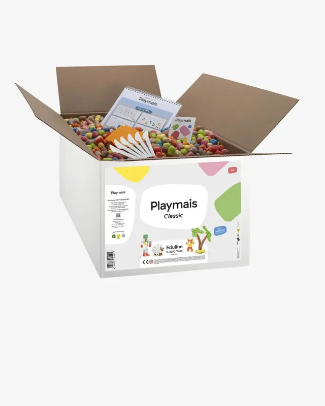 Playmais Eduline Large 6300 coffret créatif 6000 pièces école