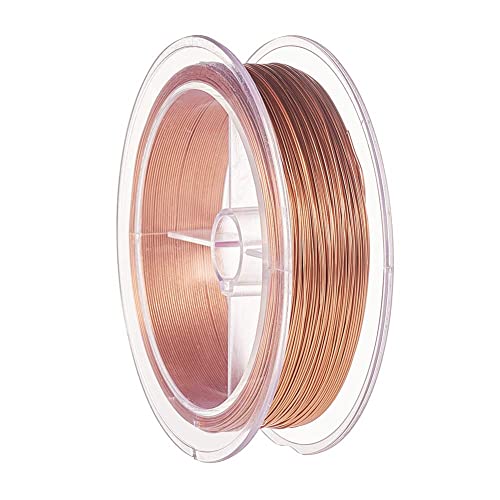 BENECREAT Fil Cuivre Bijoux 0,5 mm 60 m Anti-Ternissement