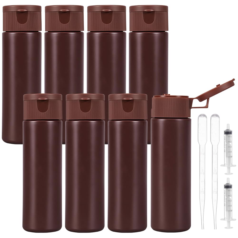 BENECREAT Flacons Voyage 50ml Vert Foncé x8 + accessoires