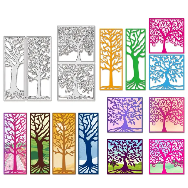 BENECREAT Arbre de Vie matrice de découpe cadre bordure acier